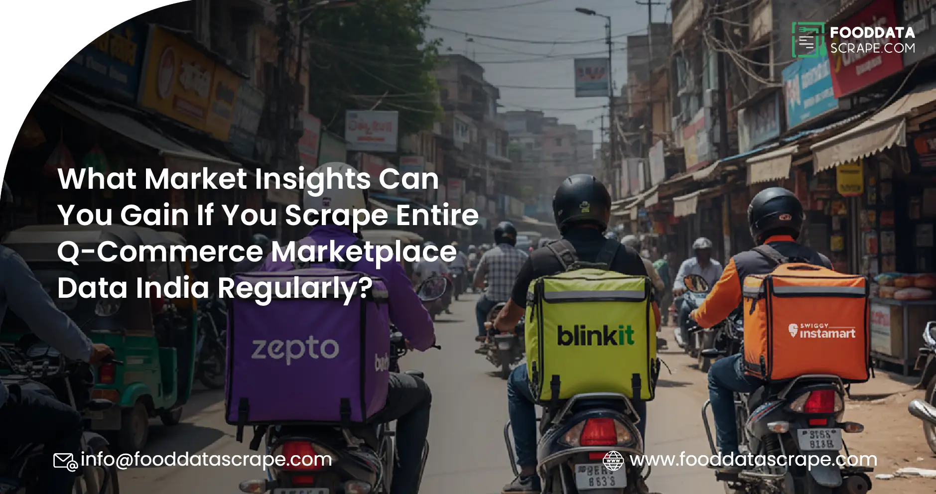 Scrape Entire Q-Commerce Marketplace Data India